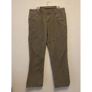 The North Face Men’s Canvas Cargo Pants, 40 x 30 , Brown, 99 Cotton.